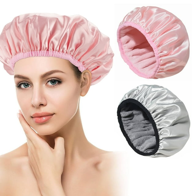 shower cap for long thick hair