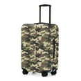thumbnail image 1 of DODAMOUR Travel Luggage Cover Protector, Washable Elastic Suitcase Cover, Luggage Protective Cover for 26-28 Inch Luggage (Forest Camouflage, L), 1 of 6