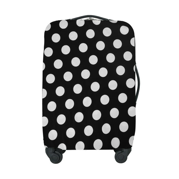 DODAMOUR Travel Luggage Cover Suitcase Protector, Washable Suitcase Cover Fits 26-28 Inch Luggage, Elastic Suitcase Protective Cover (XL, Dot)
