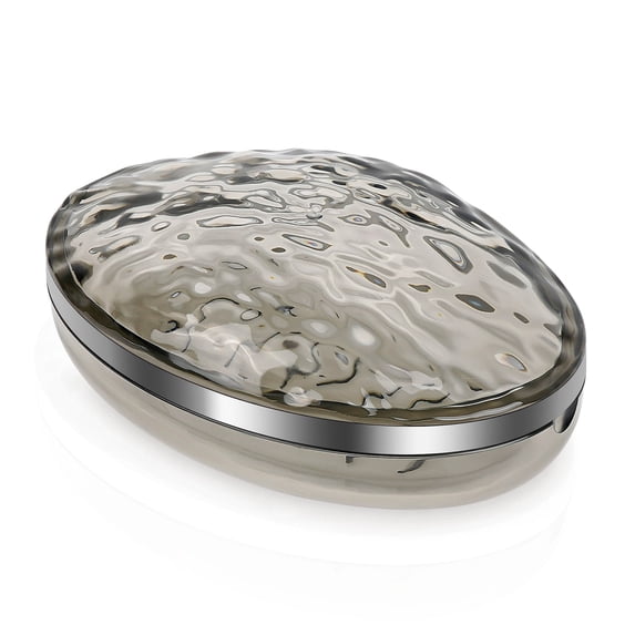 DODAMOUR Travel Soap Dish, Leakproof Travel Soap Case with Lid, Bar Soap Holder Travel Container for Camping, Outdoor, Bathroom, Hiking Traveling (Transparent Gray)