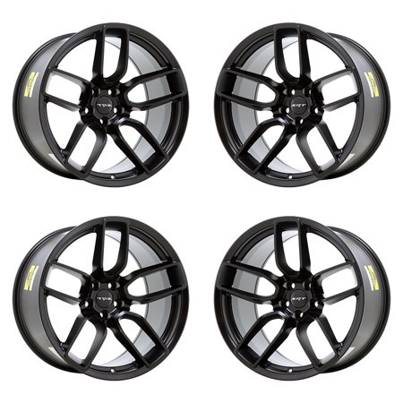 DODGE CHALLENGER 2018 - 2023 SATIN BLACK Factory OEM Wheels Rims (Not Replicas) (W)