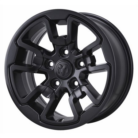 DODGE RAM 1500 2015 - 2018 SATIN BLACK Factory OEM Wheel Rim (Not Replicas)
