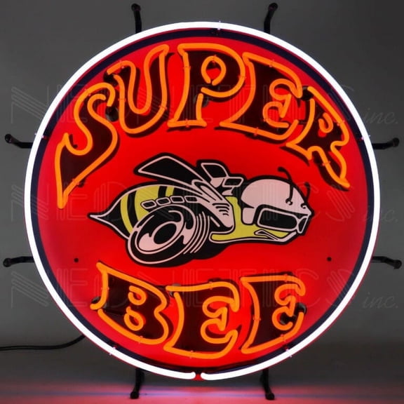 DODGE SUPER BEE NEON SIGN  5SUPER