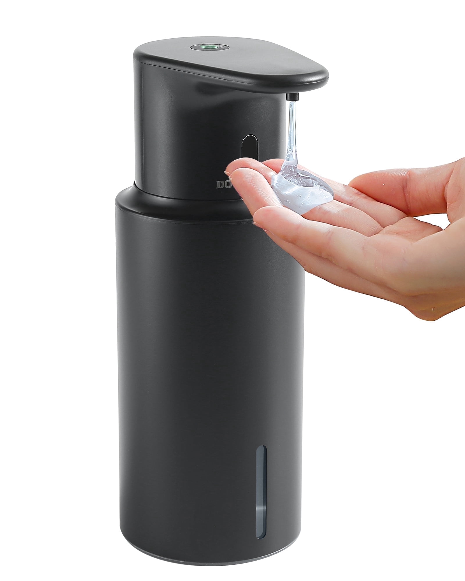 DODO MEKIA Automatic Liquid Soap Dispenser Touchless, 16.2oz/480ml Rechargeable, 3 Adjustable Liquid Levels, IPX5 Waterproof, for Kitchen Bathroom, Stainless Steel