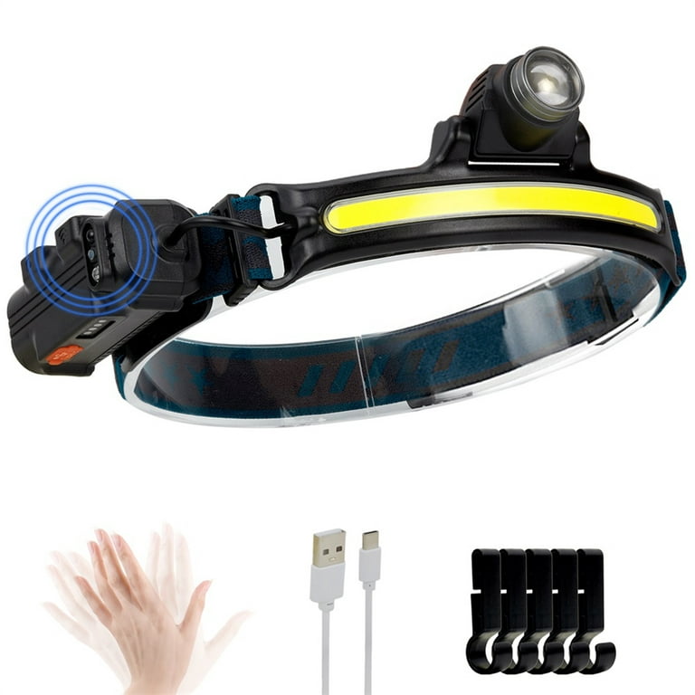 Cheap Rechargeable Led Headlamp Wide Beam Zoomable Head Lamp with