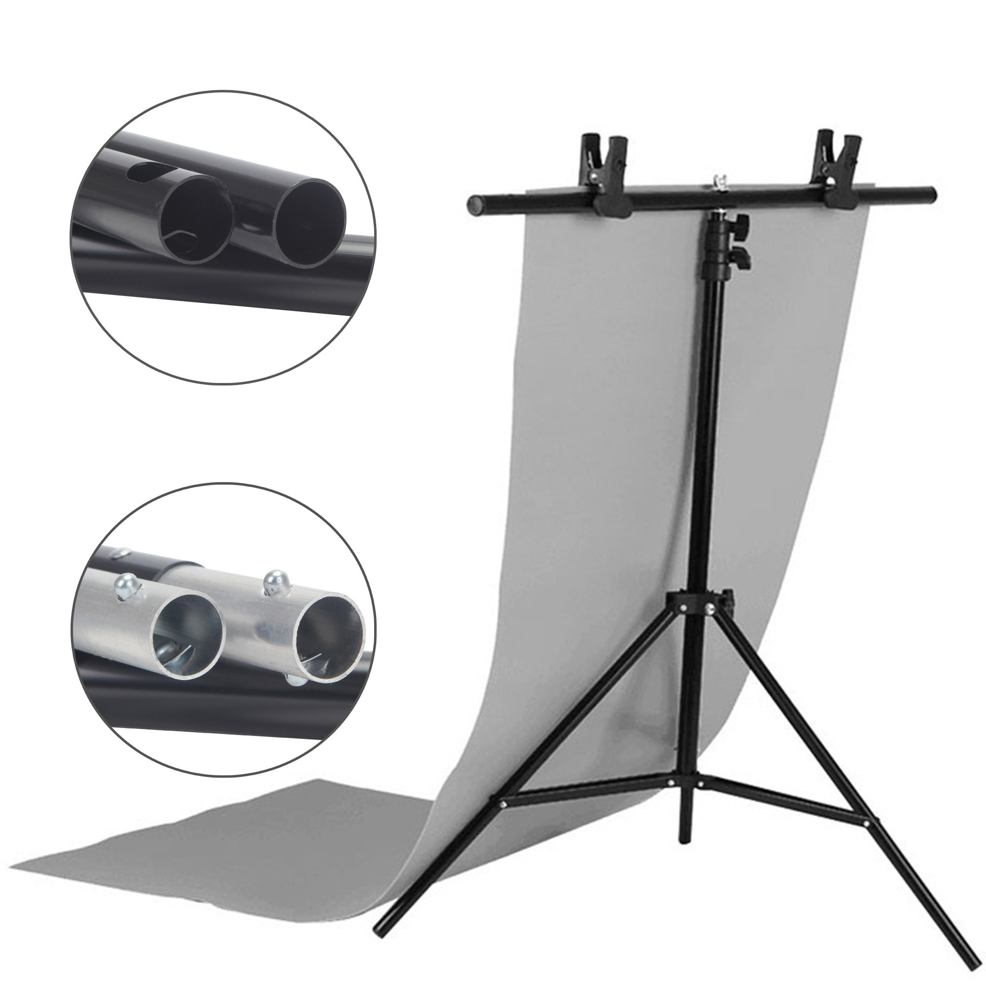 DODOING 2Mx2M Adjustable Background Support Stand Holder Backdrop ...