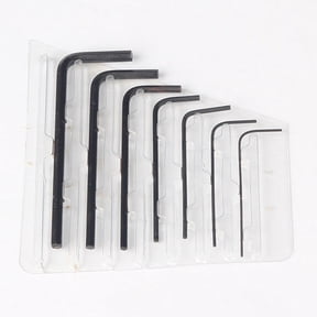 DODOING 7Pcs Tool Kit 0.7mm-3mm Mini Micro Hexagon Hex Allen Key Set Wrench Screwdriver