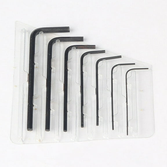 DODOING 7Pcs Tool Kit 0.7mm-3mm Mini Micro Hexagon Hex Allen Key Set Wrench Screwdriver