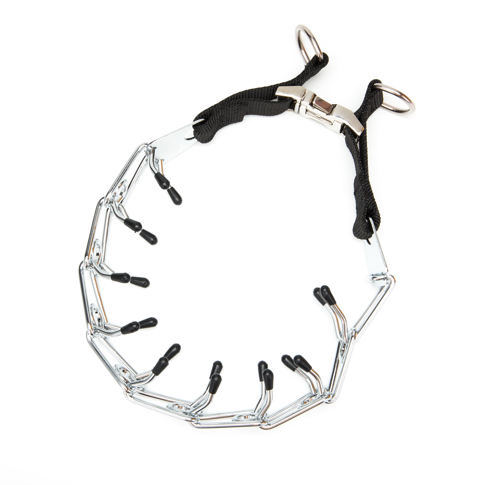 DODOING Adjustable Dog Prong Prong Dog Training Collar Steel Chrome Plated Dog Prong Collar Pinch Collar for Dogs Dog Correction Collar Training Collar Walmart