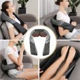 thumbnail image 1 of DODOING Back Massager Shiatsu Neck Shoulder Massager Electric Back Massage with Heat Kneading Massage for Shoulder, Travel, Office, Home, Car, 1 of 8