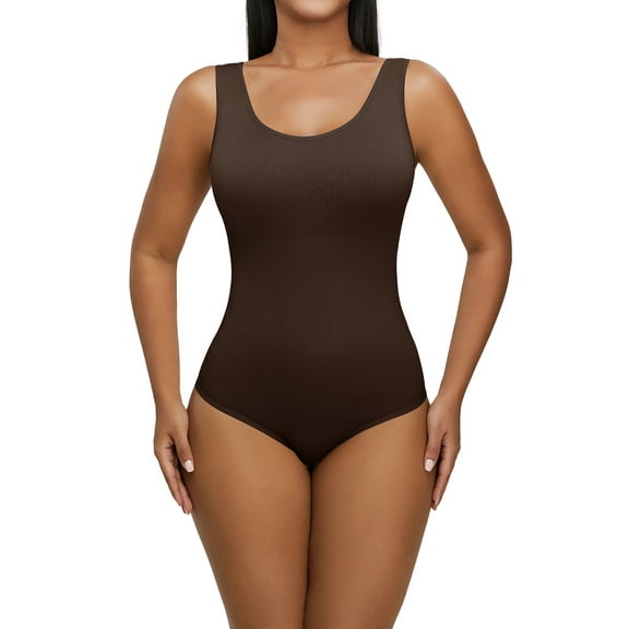 DODOING Bodysuit Shapewear for Women Tummy Control Seamless Body Shaper Tops Butt Lifting Full Body Shapewear