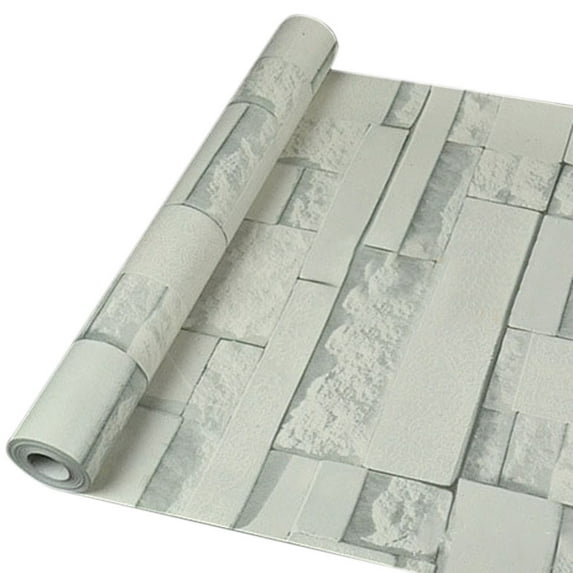 DODOING 3D Peel and Stick Wallpaper, Modern Non-Woven Flower Pattern Wallpaper Home Decor Wallpaper for Home Living Room Bedroom Indoor and TV Background, 1.5x3.3ft/ 1.5x16.4ft/ 1.5x33ft