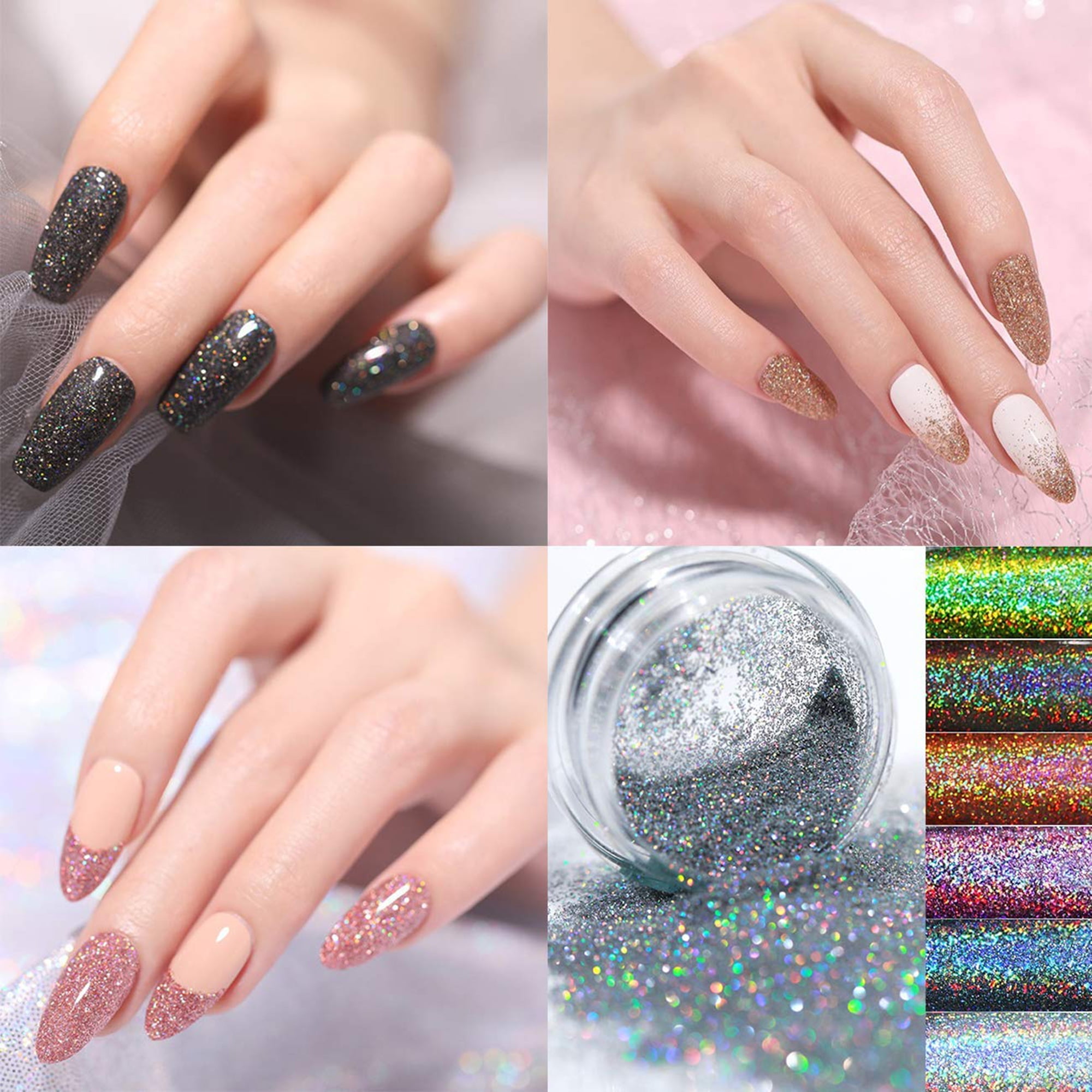 DODOING Complete Acrylic Nail Kit Acrylic Powder and Liquid Set Nail Decorations Tools White Clear Pink Acrylic Powder Nails Extension