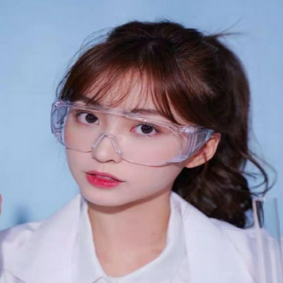 DODOING Dust-proof Glasses Safety Goggles Fog-proof Crystal Clear Splash-proof Glasses Work Eye Protection