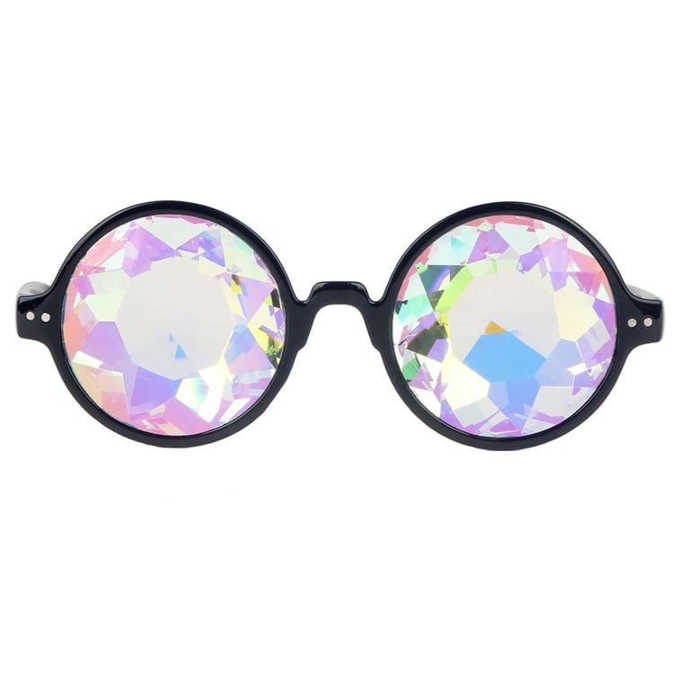 DODOING Festivals Kaleidoscope Glasses Goggles Rainbow Prism  display picture 1