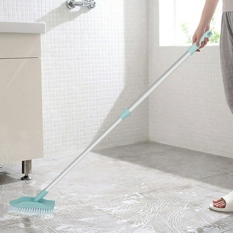 Handle Cleaning Brush Scrub Brush Floor Brush Retractable Crevice Floor  Bathroom Kitchen Bathroom Corner Cleaning Brush