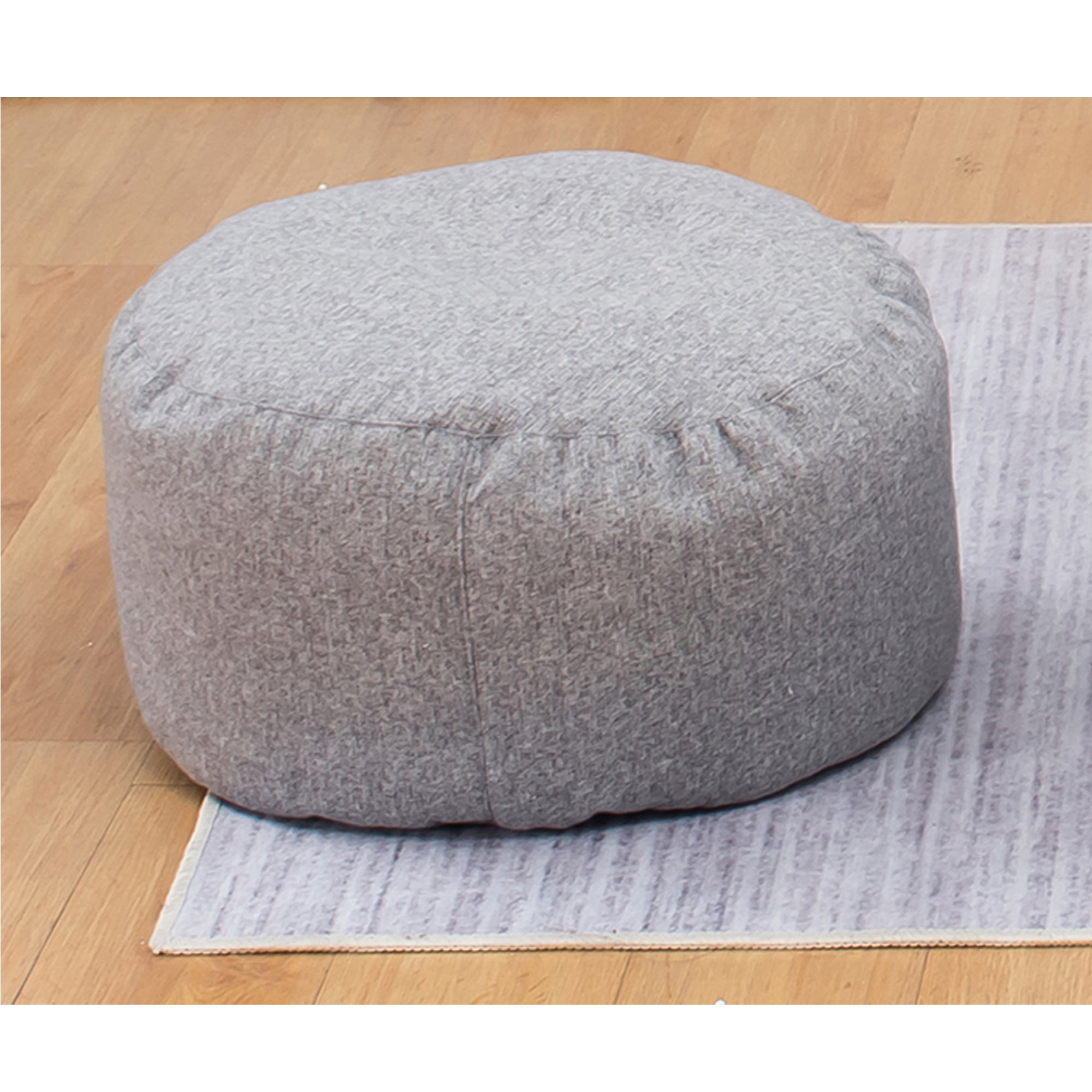 DODOING Footrest Beanbag Only Cover Bean Bag Footstools Covers Living