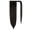 thumbnail image 1 of DODOING Hair Pieces for Women Straight/Curly Hair Ponytail Clips in Ponytail Hair Extensions Straight Hair Drawstring Ponytail For Ladies Synthetic Hairpiece Ponytail, 1 of 8