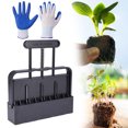 thumbnail image 1 of DODOING Hand-held Soil Blocker 4PCS 2 Inch Manual Seedling Soil Blocking Soil Block Maker Reusable Soil Blocking Tool for Seedlings Garden Tools, 1 of 8
