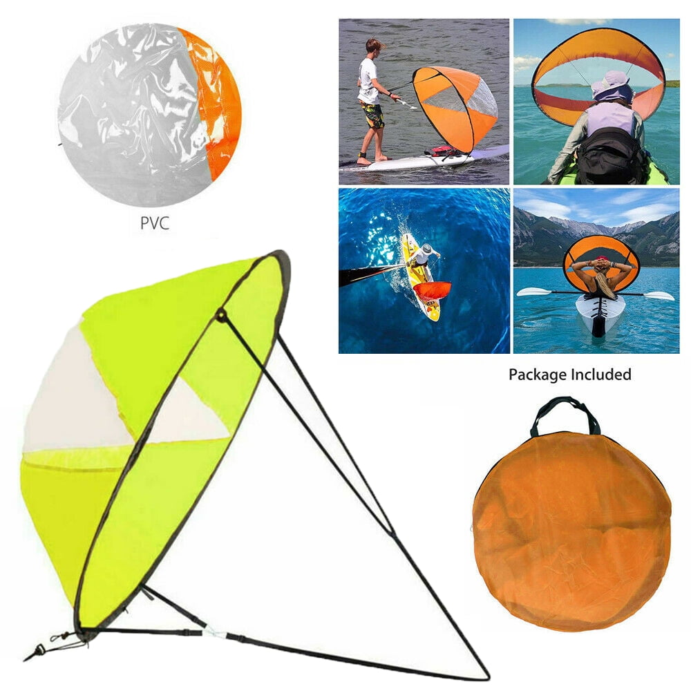 DODOING Kayak Sails Wind Sail, 42" Kayak Sail Foldable Wind Paddle Adventure Sail Foldable