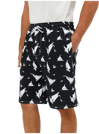 Big and tall sales swim trunks walmart
