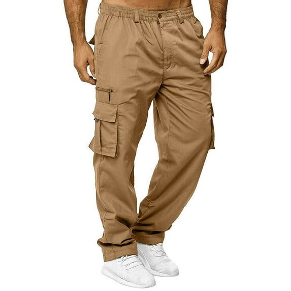 DODOING Men's Work Trousers Quick Drying Lightweight Convertible Pant Cargo Pants Shorts Hunting Fishing Outdoor Trousers Combat with Multi Pockets