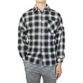thumbnail image 1 of DODOING Mens Plaid Shirt Button Down Long Sleeve Shirts Plaid Shirt Plaid Shirt Mens Button Down Shirt Top Blouse, 1 of 8