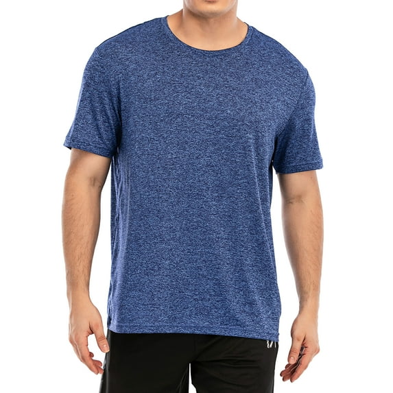 DODOING Mens Shirts,T-Shirt Men,Short Sleeve Shirts Slim Fit Casual T-shirt Tops Slim Regular Fit Work Shirt