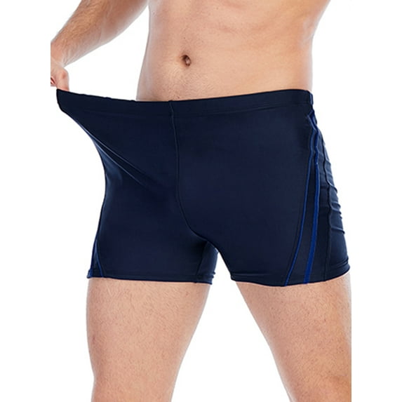 DODOING Men's Swim Jammer Swim Trunks Men Tight Sports Compression Swimsuit Jammer Quick Dry Swim Pants