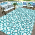 thumbnail image 1 of DODOING Outdoor Rugs Carpet for Patio 4'x 6'/6'x 9'/5'x 8' Waterproof Plastic Straw Large Area Rug Portable Carpet Floor Mats for RV Camping Deck Picnic Beach Backyard Indoor Outside Decor Clearance, 1 of 8