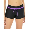 thumbnail image 1 of DODOING Plus Size Women's Swim Shorts Knee-Length Swim Shorts Swimsuit Pants Swim Skirts Beach Sports Bikini Short Boardshort Swinwear Bottom Swim Brief Bathing Suit, 1 of 6