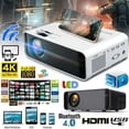 thumbnail image 1 of DODOING Upgraded Projector 1080P Supported Mini Portable LCD Projector with 23000 Lumens 3D LED 4K Mini Video Home Theater Cinema, 1 of 8