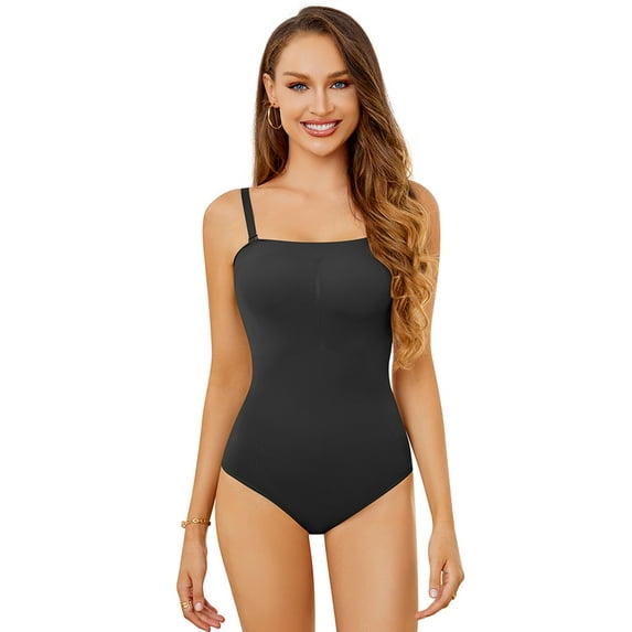 DODOING Shapewear Bodysuit for Women Tummy Control Body Shaper Tops Seamless Butt Lifting Full Body Shapewear