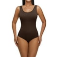 thumbnail image 1 of DODOING Shapewear for Women Tummy Control Bodysuit Thong Seamless Body Shaper hapewear Tank Tops Bodysuits, 1 of 8