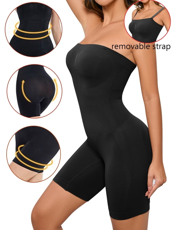 One Piece Bodysuit Waist Trainer Corset Underwear Butt Lifter Tummy Control Shapewear with Smooth Control for Women