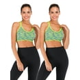 thumbnail image 1 of DODOING Sports Bra Juniors 2 Pack Seamless High Impact Support Workout Yoga Bra Gym Activewear Fitness Sports Bra, 1 of 6