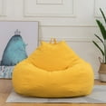 thumbnail image 1 of DODOING Stuffed Storage Bean Bag Chair Cover (No Filler) Extra Large Beanbag Cover Stuffed Animal Storage or Memory Foam Soft Premium Corduroy Covers 8 Colors for Kids and Adults, 1 of 4