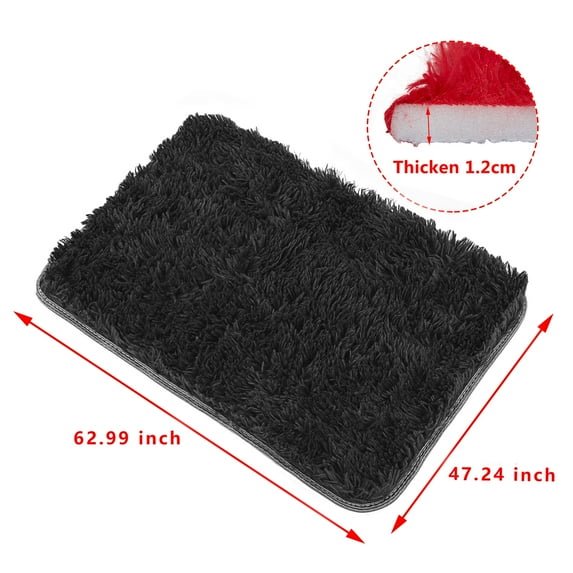 DODOING Area Rug Ultra Soft Shag Rug Non-Slip Fluffy Rugs Carpet Indoor Plush Rugs for Bedroom Living Room Kids Room Rugs Modern Indoor Home Decor Floor Carpet