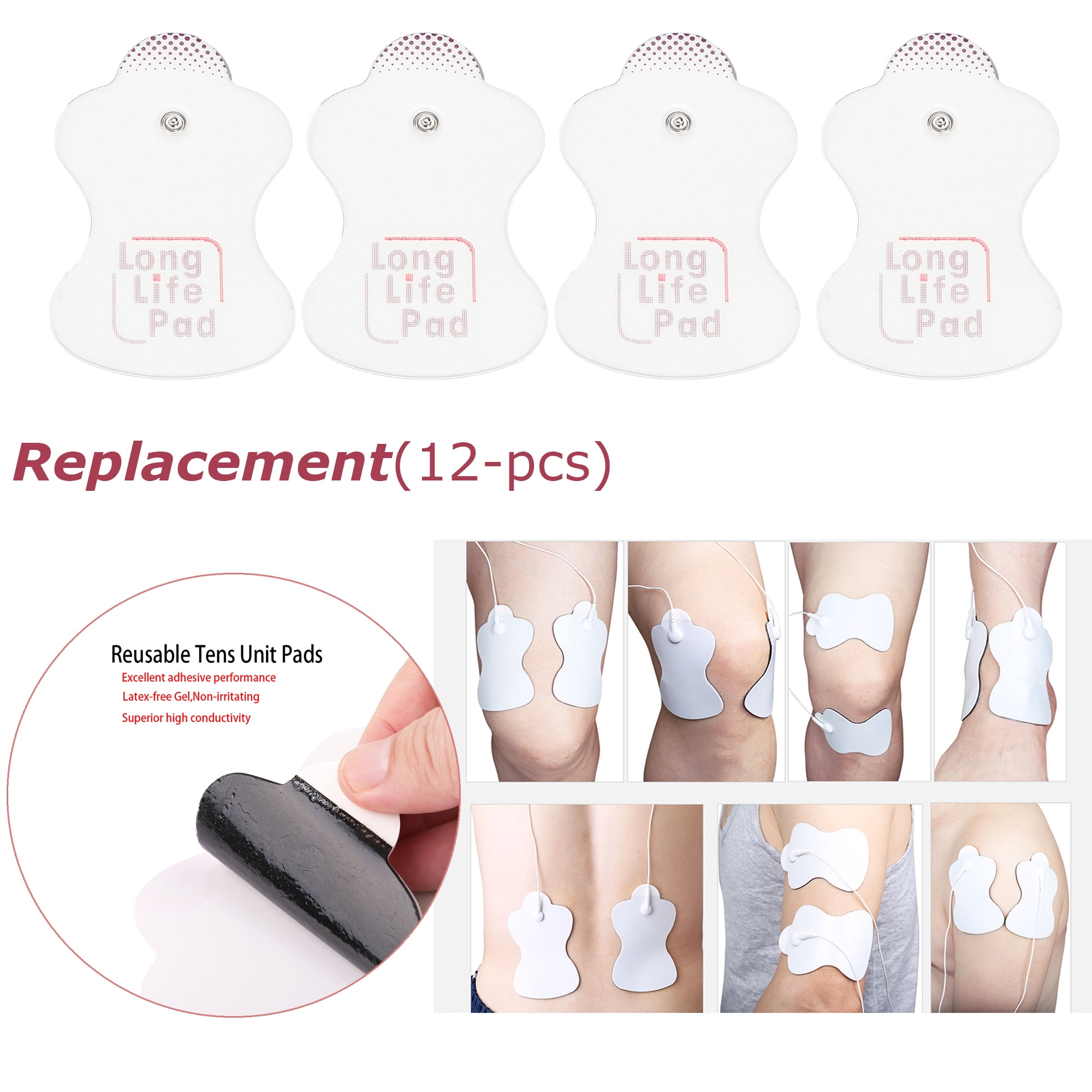 DODOING TENS Electrodes Pad Self Adhesive Electrode Pads for Electric