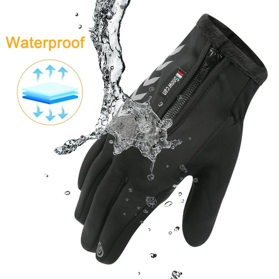 DODOING Winter Gloves Touchscreen Warm Gloves Insulated Anti-Slip Windproof Waterproof Thermal Ski Gloves for Walking,Riding,Cycling,Running and Driving