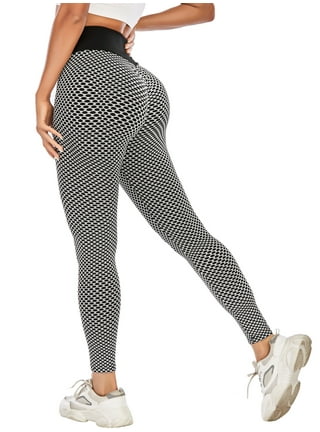 Ilfioreemio Butt Lifting Anti Cellulite Sexy Leggings for Women High  Waisted Yoga Pants Workout Tummy Control Sport Tights 
