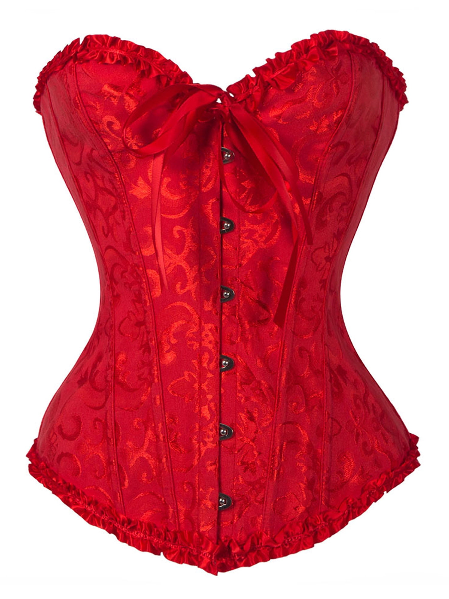 EDIKTED Elara Lace-Up Denim Corset Halter Top | Nordstrom