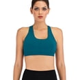 thumbnail image 1 of DODOING Women's Activewear Low Impact Strappy Sports Bra Cross Back Workout Yoga Bra Tops, 1 of 7