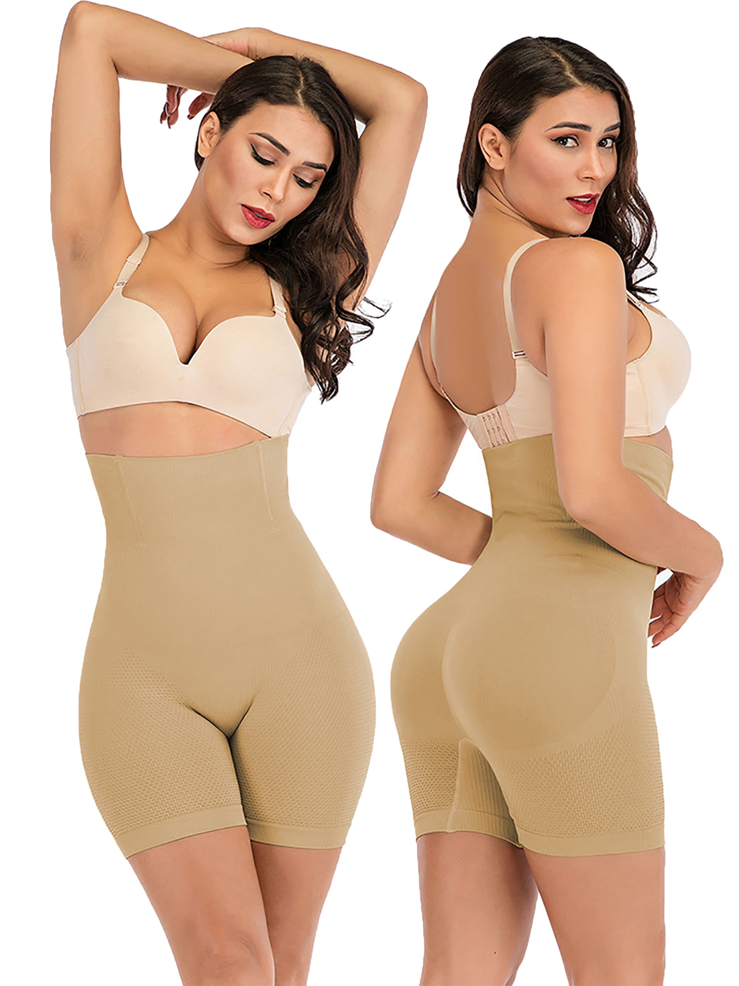 DODOING Women's Butt Lifter Shapewear Tummy Control Shapewear Cocktail  Dresses Body Shaper Breif High Waist Weight Lost Body Shapewear