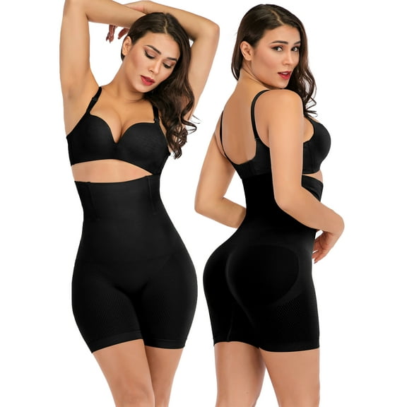 DODOING Women's Butt Lifting Panties Tummy Control Thong Cocktail Dresses High Waist Shapewear Slimming Breif Waist Trainer Body Shaper Tummy Control Breif