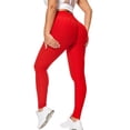 thumbnail image 1 of DODOING Women's High Waist Yoga Pants Tummy Control Slimming Booty Leggings Workout Running Butt Lift Tights, 1 of 6