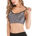 thumbnail image 1 of DODOING Women's Seamless Activewear Sports Bras Yoga Fitness Stretch Workout Tank Top Seamless Vest Sports Bra, 1 of 3