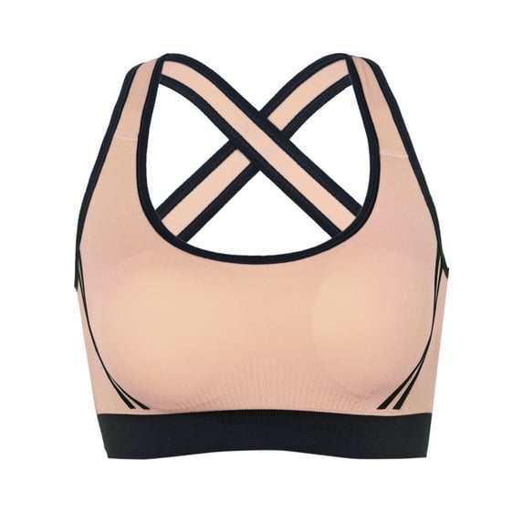 DODOING Women's Soft Activewear Sports Bras Yaga Bras Removable Padded Support for Workout Fitness Yoga Bra