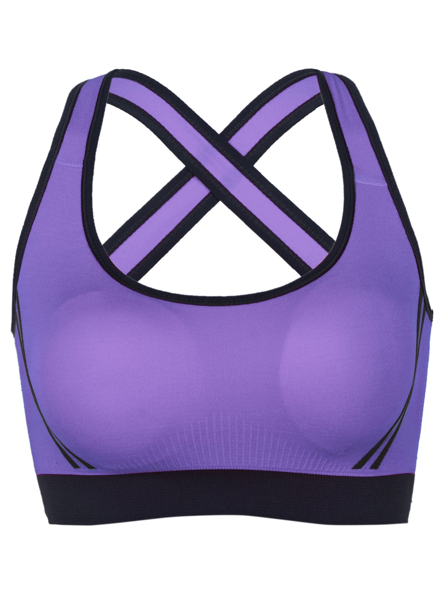  ZYLDDP Sports Bra Yoga Fitness Athletic Wear Elastic Breathable  Bras for Underwear Women's Bra (Color : Purple, Size : Large) : Clothing,  Shoes & Jewelry