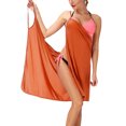 thumbnail image 1 of DODOING Womens Chiffon Cover up Summer Beach Wear Dress Tops Sunproof Cardigan Bikini Swimwear Bandage Beach Dress, 1 of 5
